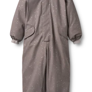 Ludo Gummi Flyverdragt - Purple stone stars - 3 ÅR