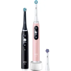Oral-B iO Series 6 Duo Pack – Black Lava + Pink Sand