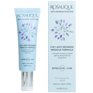 Rosalique 3-In-1 Anti-Redness Miracle Formula SPF 50 - 30 ml