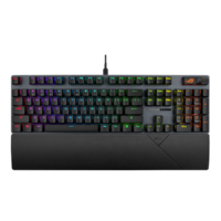 ASUS ROG Strix Scope II X Full Size - Gaming Tastatur - Nordisk - Sort