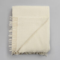 Røros Tweed Røros Uldplaid Vega, Natural
