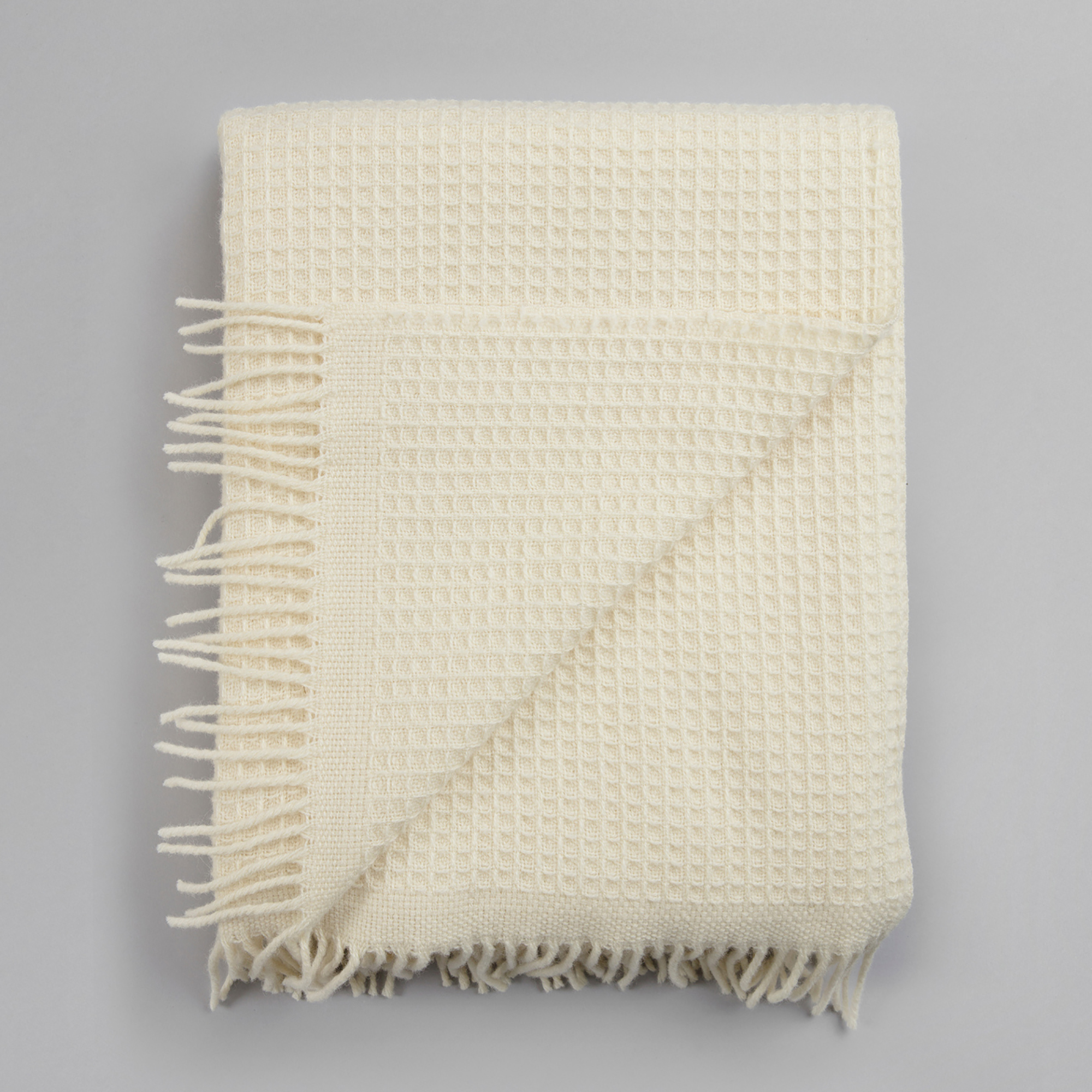 Røros Tweed Røros Uldplaid Vega, Natural