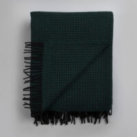Røros Tweed Røros Uldplaid Vega, Dark Green