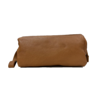 Bugundar Hasle Toilettaske Cognac