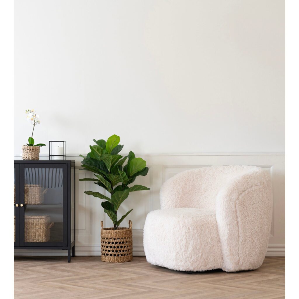 House Nordic - Setubal Loungestol, offwhite