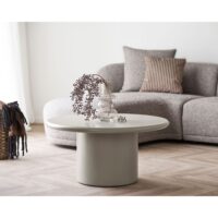 House Nordic - Nagano Sofabord, Sand, Ø80cm