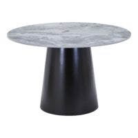 House Nordic – Brito Spisebord, Gråmarmor look, Ø120cmH:75cm