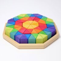 Grimms Octagon Stor - Regnbuefarvet