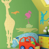 RoomMates Wallstickers Dyresilhouetter