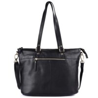 Bugundar Aarsdale Shopper Sort/Guld