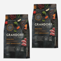 Grandorf Fresh Adult – Frisk And og Kornfri – 2 x 10 kg