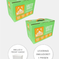 MUSH Vaisto Grøn - Starter med Gris, Okse og Kylling - 2x10kg