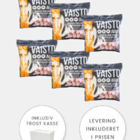 MUSH Vaisto Grå XL - Kalkun, Kylling og Lam - 6x3kg