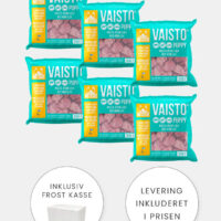 MUSH Vaisto Puppy Iceblue XL - Okse, Ren og Laks - 6x3kg