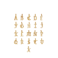 IX Ice Letter Charm