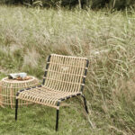 House Doctor - Loungestol, Loka, Natur, 2 stk.