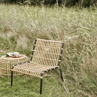 House Doctor - Loungestol, Loka, Natur, 2 stk.