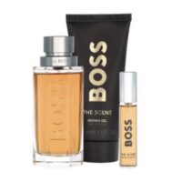 Hugo Boss – The Scent For Him Gaveæske – 100 ml Edt + 10 ml + Showergel