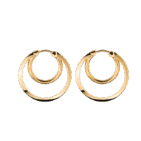 IX Double Hoops