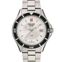 Swiss Alpine Military Nautilus Lady Steel dameur