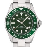 Swiss Alpine Military GMT Green Metallic Herreur