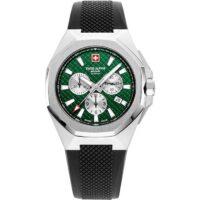 Swiss Alpine Military Typhoon Chronograph Green Herreur