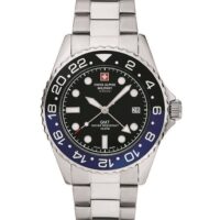 Swiss Alpine Military GMT Black Herreur