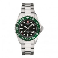 Swiss Alpine Military GMT Green Herreur