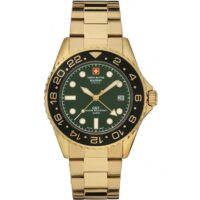 Swiss Alpine Military GMT Gold Herreur