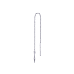 IX Spear Ear Chain Silver