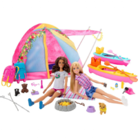 Barbie Dukker Camping Telt Playset