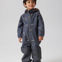 NAME IT Softshell Suit Alfa08 Grey Pinstripe Airplane