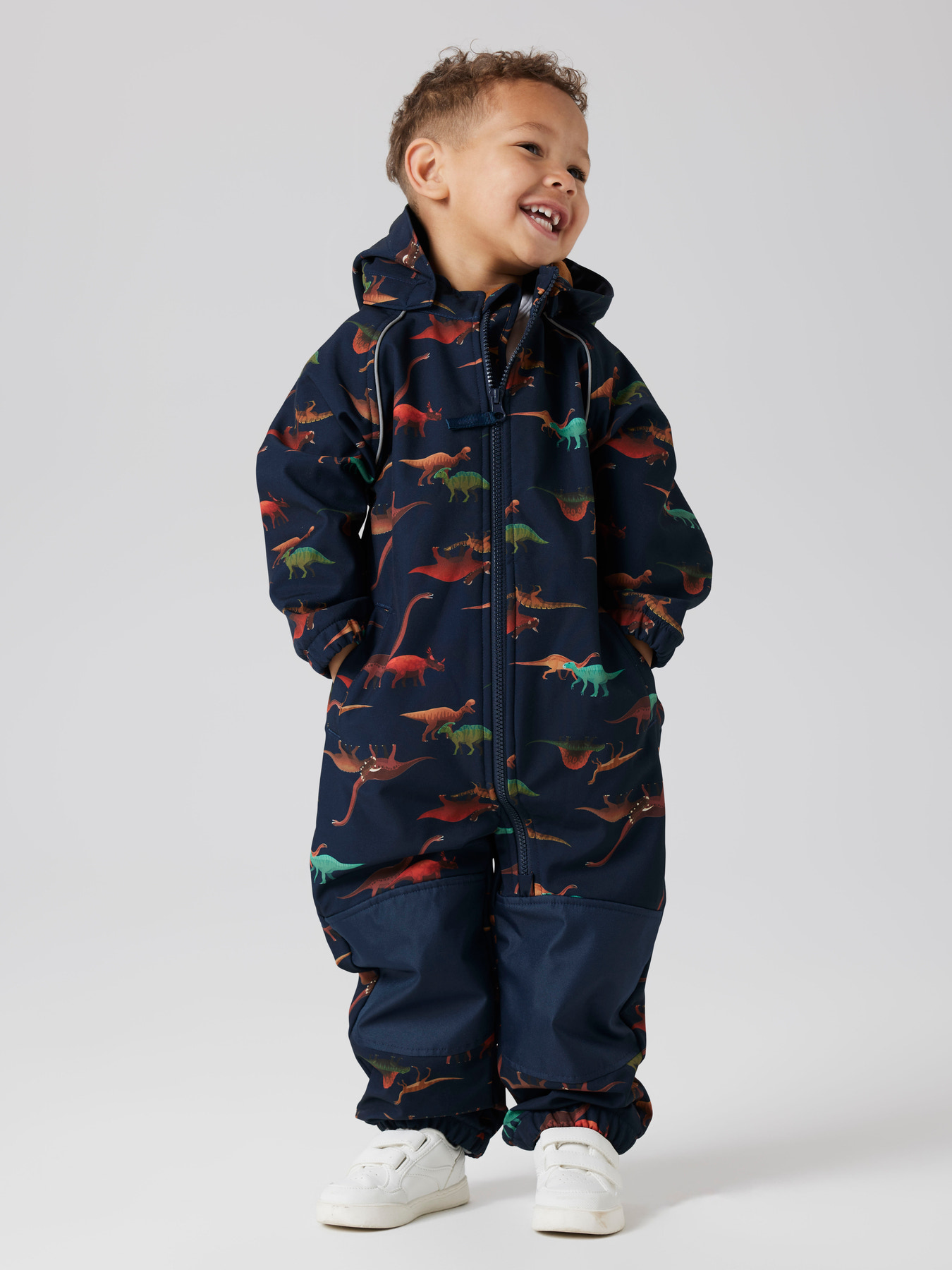 NAME IT Softshell Suit Alfa08 Dark Sapphire Dino