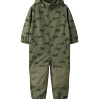 NAME IT Softshell Suit Alfa08 Dusty Olive Tractor