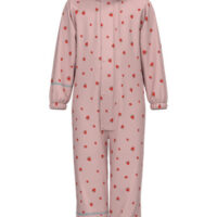 NAME IT Fleece Regn Dragt Dry10 Pale Mauve Strawberry