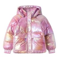 NAME IT Puffer Jakke Malan Moonlite Mauve